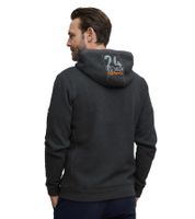 Sudadera con capucha Erik FQ1924 para hombre, de algodón con bordado, color gris (21900544-ME 200278)