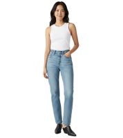 LEVI'S 501 Original Straight-Fit Women's Jeans, Denim with Tencel Cotton Blend, 12501-0576 "Switch Stitch" Blue