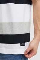 11 PROJECT Frankie Men's Cotton T-Shirt, Color-Blocking Summer Shirt 21301046ME 194008 Black/White/Gray