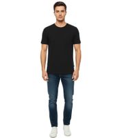 11 PROJECT Otto Men's Cotton T-Shirt, Simple Summer Shirt with Chest Pocket 20716238 ME 194007 Black