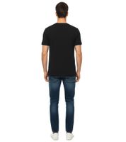 11 PROJECT Otto Men's Cotton T-Shirt, Simple Summer Shirt with Chest Pocket 20716238 ME 194007 Black