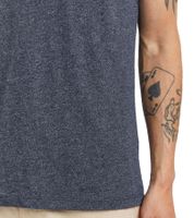 Camiseta de algodón para hombre Santo de 11 PROJECT, camiseta jaspeada de verano con bolsillo en el pecho 20715236 ME 194024 Azul