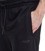 NORTH BEND Brendan Men's Casual Sweat Shorts with Viscose and Pockets 223450MMM 1001 Black