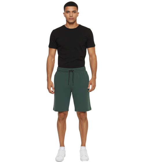 NORTH BEND Brendan Men's Casual Bermuda Sweat Shorts with Viscose and Pockets 223450MMM 3067 Green