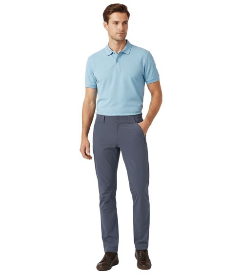 NORTH BEND Gerd Men's Outdoor Trousers, Water-Repellent Trekking Trousers, Hiking Trousers with W-PRO Weather Protection System 231162MMM 1051 Grey