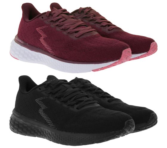 Scarpe da running da donna 361° Fierce 2, scarpe da allenamento con struttura QU!KSPRING e MORPHIT, drop 8 mm, scarpe sportive Y2258 in rosso bordeaux o nero