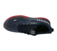 U.S. Athletic Nitro Men's Casual Sneakers with "USTH" Print Lace-up Shoes Trainers Navy/Red