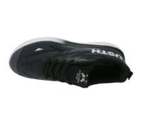 U.S ATHLETIC Nitro Herren Freizeit-Sneaker mit "USTH"-Print Schnür-Schuhe Turnschuhe Schwarz/Weiß