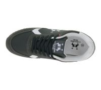 U.S. ATHLETIC Speed ​​Run Men's Sports Sneakers in Canvas/Suede Look, Lace-Up Shoes, Dark Gray