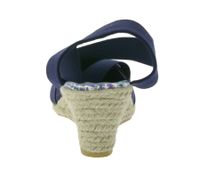 Citywalk Wedges Damen Keilabsatz-Sandalen mit Gummizug Espadrilles Sandalette 11007623 Pink oder 89353835 Dunkelblau