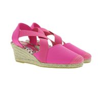 Citywalk Wedges Damen Keilabsatz-Sandalen mit Gummizug Espadrilles Sandalette 11007623 Pink oder 89353835 Dunkelblau