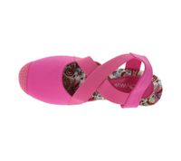 Citywalk Wedges Damen Keilabsatz-Sandalen mit Gummizug Espadrilles Sandalette 11007623 Pink oder 89353835 Dunkelblau
