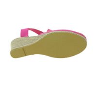 Citywalk Wedges Damen Keilabsatz-Sandalen mit Gummizug Espadrilles Sandalette 11007623 Pink oder 89353835 Dunkelblau
