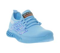 BEYOND THE RAINBOW Herren Freizeit-Sneaker mit NASA Schriftzug Alltags-Schuhe Turnschuhe in Blau, Schwarz oder Grau