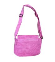 Corona Beer Women's Shoulder Bag with Logo Embroidery - Fan Merchandise - Various Models such as Canvas Bag, Small Shopper, or Bowling Bag in Pink or Beige/Brown