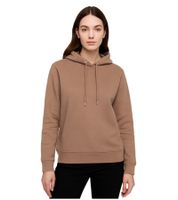 ZEGY Women's Hoodie, Simple Basic Pullover with Hood, Sweater 1081 in Black or Brown