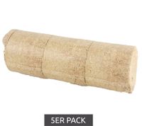 5-Pack hellfire Fireplace and Chimney Soot Remover for Fireplaces and Stoves Cleaning Block 1.1 kg Soot Remover Block EU-60UH-1005-SSC4 Brown