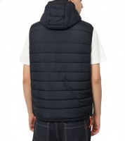 NAPAPIJRI A-Gesar V Herren Stepp-Weste wattierte Puffer-Weste mit seitlichen Eingriffstaschen Schwarz oder Navy-Blau