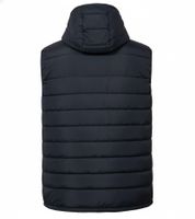 NAPAPIJRI A-Gesar V Herren Stepp-Weste wattierte Puffer-Weste mit seitlichen Eingriffstaschen Schwarz oder Navy-Blau