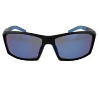Champion Sport Sunglasses for Men, Mirrored Lenses, Polarized, Category 3, CU514201, Blue/Black