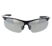 Champion Sport Sunglasses for Men, Mirrored Polarized Lenses, Category 3, CU513002, Gray