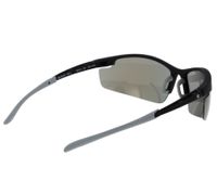 Occhiali da sole sportivi Champion da uomo, occhiali sportivi polarizzati, occhiali da vacanza, categoria di filtro 3, CU514102, nero/viola