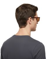 Champion Sunglasses for Men, Casual Glasses, Mirrored Lenses, Vacation Glasses, Filter Category 3, CU516203, Matte Brown