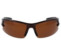 Champion Sport Sunglasses for Men, Mirrored Lenses, Polarized, Category 3, CU516102 Brown