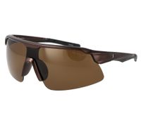 Champion Sport Sunglasses for Men, Mirrored Lenses, Polarized, Category 3, CU514004 Brown