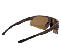 Champion Sport Sunglasses for Men, Mirrored Lenses, Polarized, Category 3, CU514004 Brown