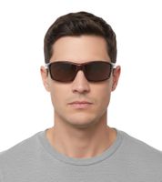Champion Sport Sonnenbrille Herren Sport-Brille polarisiert Urlaubs-Brille CU514204 Braun/Bordeaux-Rot-Grau