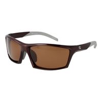 Champion Sport Sonnenbrille Herren Sport-Brille polarisiert Urlaubs-Brille CU514204 Braun/Bordeaux-Rot-Grau