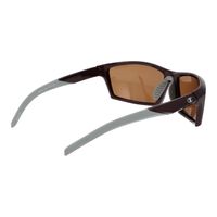 Champion Sport Sonnenbrille Herren Sport-Brille polarisiert Urlaubs-Brille CU514204 Braun/Bordeaux-Rot-Grau