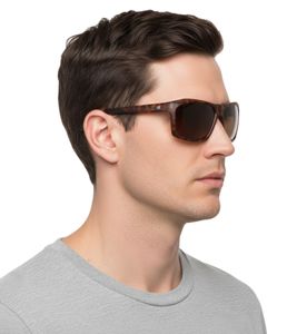 Champion Sonnenbrille Herren Freizeit-Brille polarisierte Urlaubs-Brille Filterkategorie 3 gemusterter Rahmen CU515503 Braun