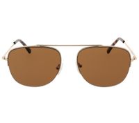 Gafas de sol Champion para hombre, estilo casual, polarizadas con efecto espejo, categoría 1, CU515101 Marrón/Dorado