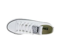 BRITISH KNIGHTS Kaya Low Women's Low-Top Canvas Sneakers with Reinforced Toe, Lace-Up Shoes B49-3705-01 White