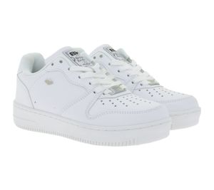 Zapatillas bajas para niños BRITISH KNIGHTS June con plantilla Comfort Foam PRO, con cordones, para adolescentes (B49-3617C-01), blancas