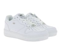 Zapatillas bajas para niños BRITISH KNIGHTS June con plantilla Comfort Foam PRO, con cordones, para adolescentes (B49-3617C-01), blancas