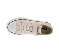BRITISH KNIGHTS Kaya Low Kids' Low-Top Canvas Sneakers with Reinforced Toe and Platform Lace-Up Shoes B49-3705C-03 Nude-Pink