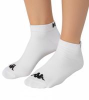 9 Paar Kappa Sportsocken Sneaker-Socken Baumwoll-Strümpfe mit Logo 3112YCW A00 Weiß