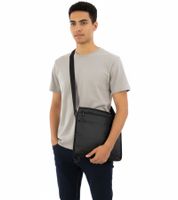 Messenger Bag, Laptop Bag, Shoulder Bag 37 x 32 x 4 cm, 13–14″ Black