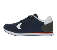 Zapatillas deportivas U.S. ATHLETIC Speed ​​Run para hombre, con diseño de lona y ante, con cordones, color gris, negro, blanco o azul marino