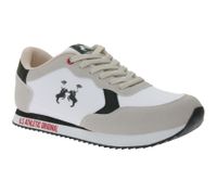 Zapatillas deportivas U.S. ATHLETIC Speed ​​Run para hombre, con diseño de lona y ante, con cordones, color gris, negro, blanco o azul marino