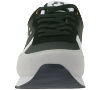 Zapatillas deportivas U.S. ATHLETIC Speed ​​Run para hombre, con diseño de lona y ante, con cordones, color gris, negro, blanco o azul marino