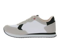 Zapatillas deportivas U.S. ATHLETIC Speed ​​Run para hombre, con diseño de lona y ante, con cordones, color gris, negro, blanco o azul marino