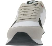 Zapatillas deportivas U.S. ATHLETIC Speed ​​Run para hombre, con diseño de lona y ante, con cordones, color gris, negro, blanco o azul marino