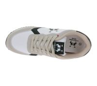 Zapatillas deportivas U.S. ATHLETIC Speed ​​Run para hombre, con diseño de lona y ante, con cordones, color gris, negro, blanco o azul marino