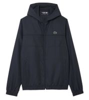 Veste d'entraînement zippée Lacoste Sport pour homme, veste de fitness déperlante, veste de sport éco-responsable BH3466 00 RT3 Grise