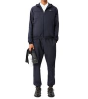 Veste d'entraînement zippée Lacoste Sport pour homme, veste de fitness déperlante, veste de sport éco-responsable BH3466 00 RT3 Grise