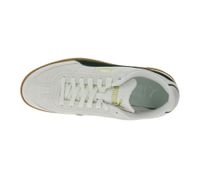 Baskets PUMA Club II Era pour homme et femme, en cuir véritable, au design rétro inspiré du football, avec semelle intérieure Softfoam, coloris beige/noir, blanc/noir ou beige/marron.